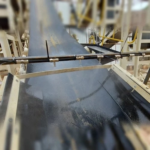 Crusher plant dust control enhancing safety and production